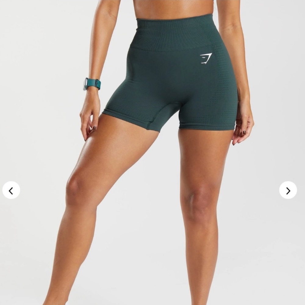 Gymshark Vital Shorts Dark Green